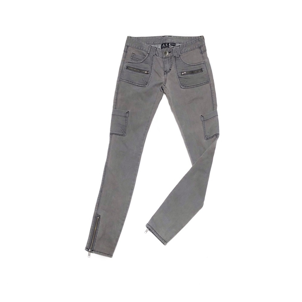 ARMANI SKINNY CARGO JEANS